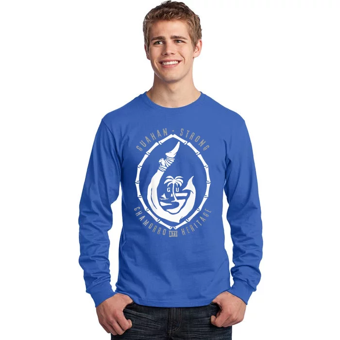 Chomorro Hook Gu Seal 671 Guam Tall Long Sleeve T-Shirt