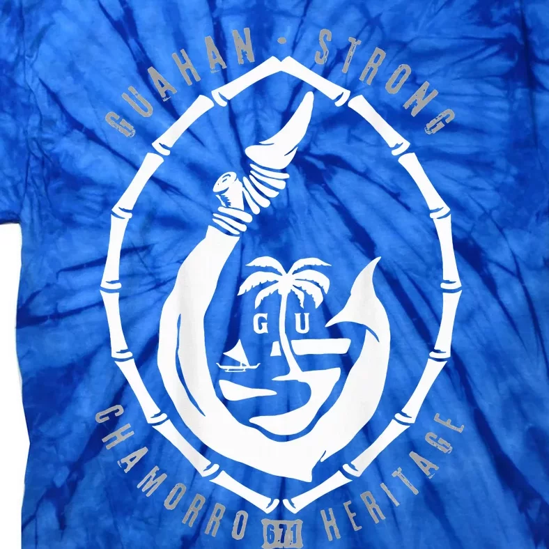 Chomorro Hook Gu Seal 671 Guam Tie-Dye T-Shirt