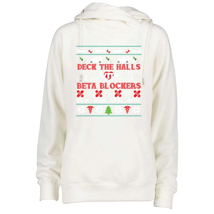 Christmas Holiday Gifts Merchandise Womens Funnel Neck Pullover Hood