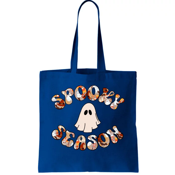 Cute Halloween Ghost Spooky Season Spooky Vibes Ghost Great Gift Tote Bag