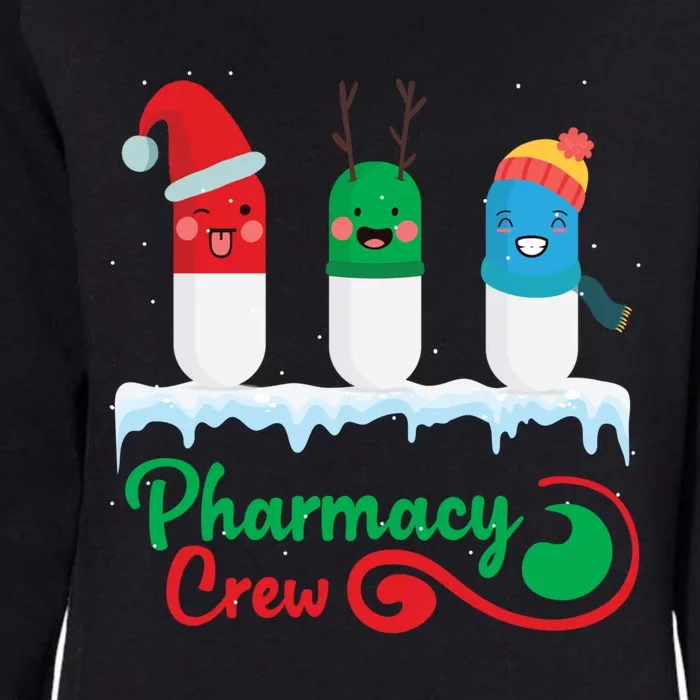 Christmas Hospital Gags Pharmacy Crew Red Plaid Reindeer Gift Womens California Wash Sweatshirt