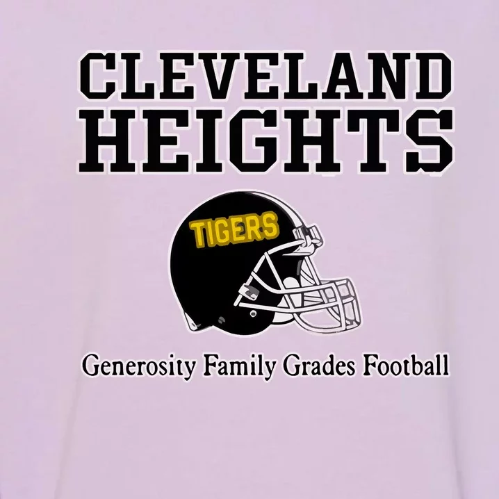 Cleveland Heights Generosity Family Grades Football Garment-Dyed Sweatshirt