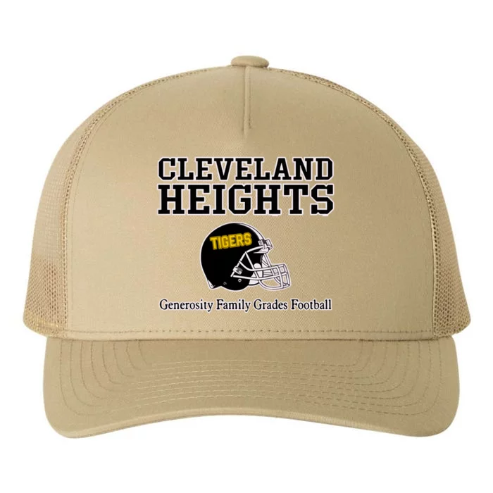 Cleveland Heights Generosity Family Grades Football Yupoong Adult 5-Panel Trucker Hat