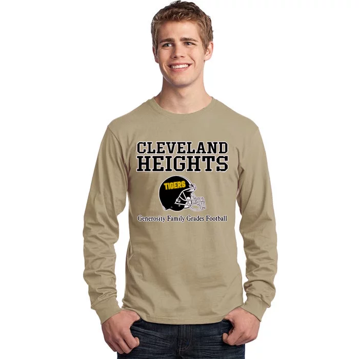 Cleveland Heights Generosity Family Grades Football Tall Long Sleeve T-Shirt