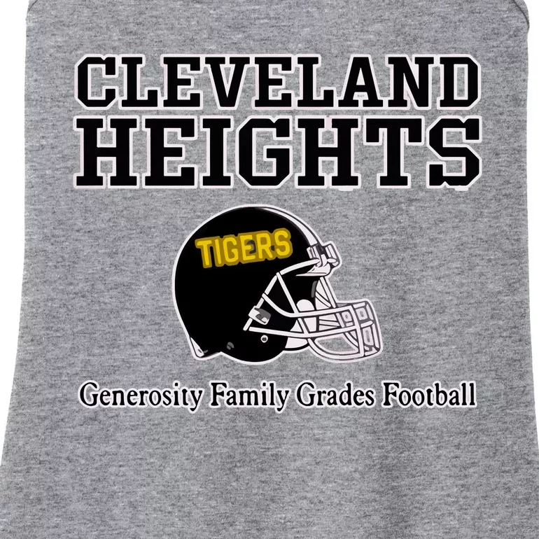 Cleveland Heights Generosity Family Grades Football Ladies Essential Tank