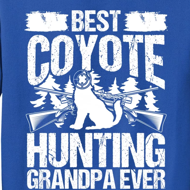 Coyote Hunting Grandpa Hunter Fathers Day Predator Hunting Gift Sweatshirt