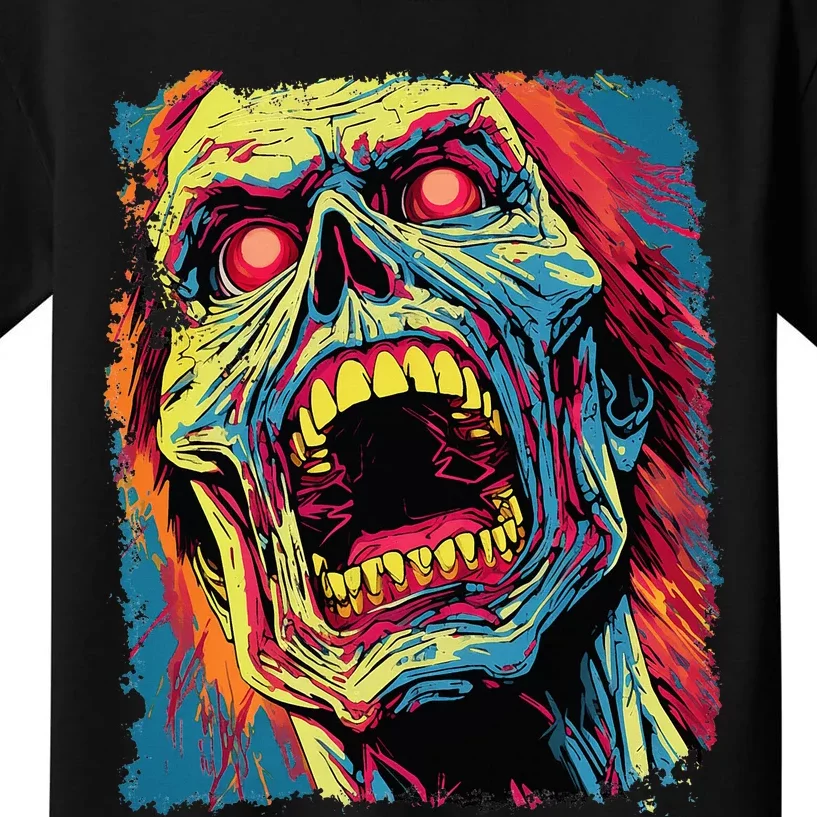 Classic Horror Halloween Kids T-Shirt