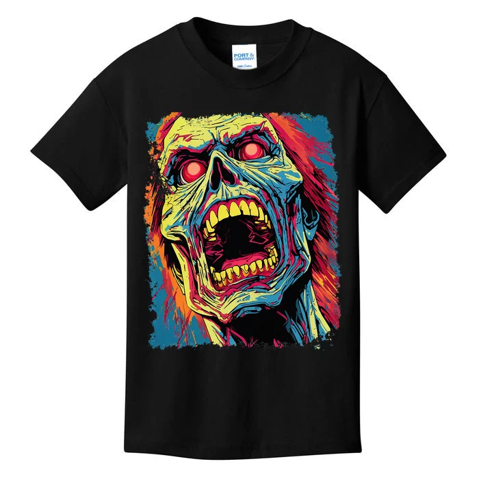 Classic Horror Halloween Kids T-Shirt