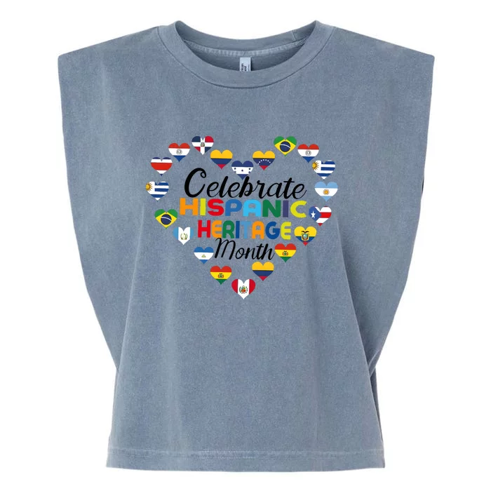 Celebrate Hispanic Heritage Month Garment-Dyed Women's Muscle Tee