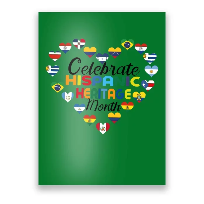 Celebrate Hispanic Heritage Month Poster