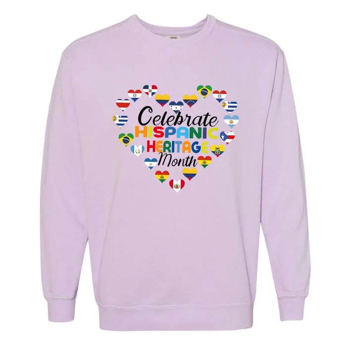 Celebrate Hispanic Heritage Month Garment-Dyed Sweatshirt