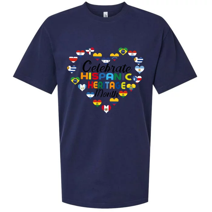 Celebrate Hispanic Heritage Month Sueded Cloud Jersey T-Shirt