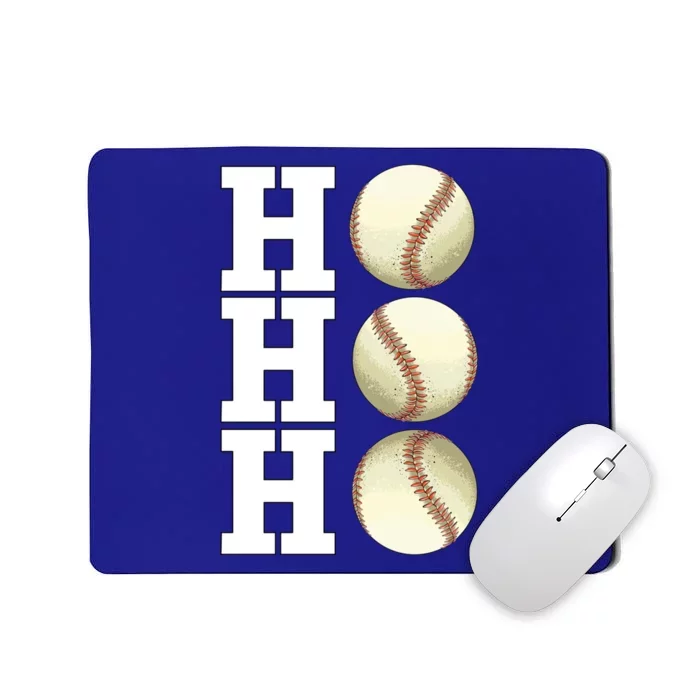 Christmas Ho Ho Ho Baseball Christmas Funny Gift Mousepad