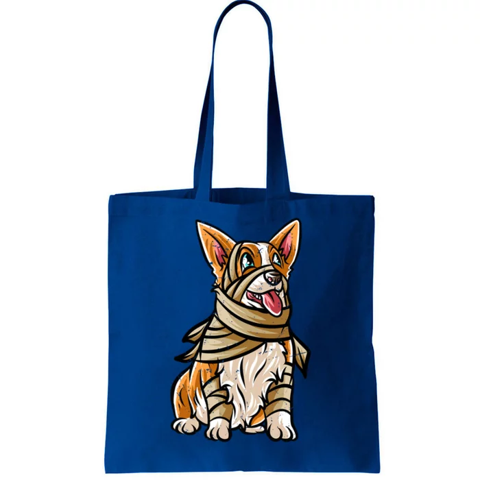 Corgi Happy Halloween Costume Mummie Great Gift Tote Bag