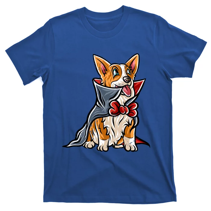 Corgi Happy Halloween Costume Vampire Gift T-Shirt