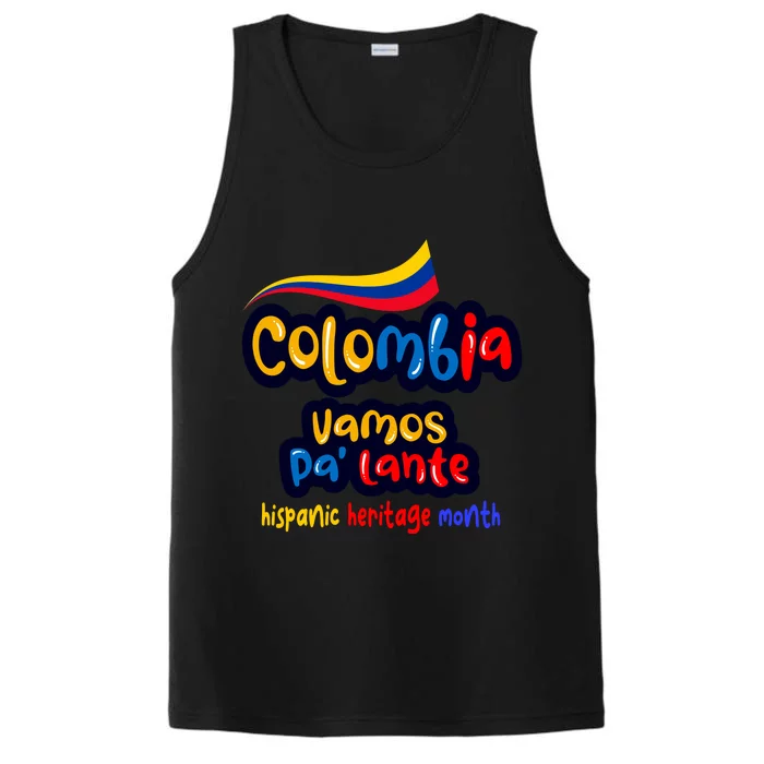 Colombia Hispanic Heritage Performance Tank