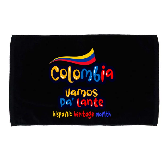 Colombia Hispanic Heritage Microfiber Hand Towel