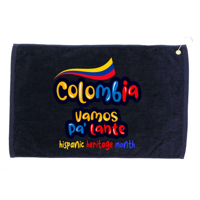 Colombia Hispanic Heritage Grommeted Golf Towel