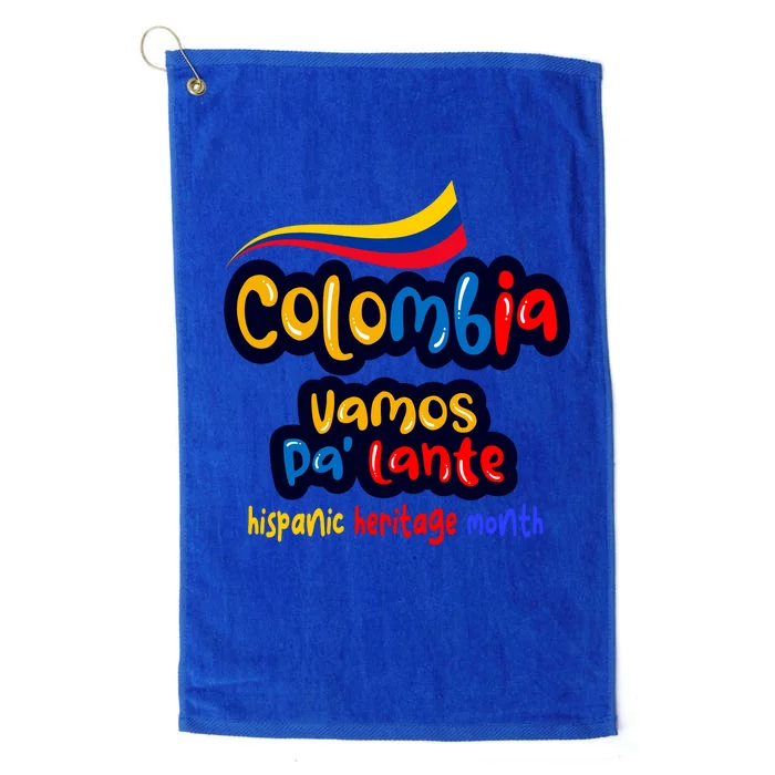 Colombia Hispanic Heritage Platinum Collection Golf Towel