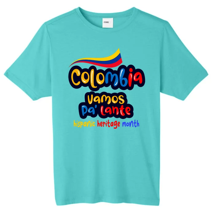 Colombia Hispanic Heritage ChromaSoft Performance T-Shirt