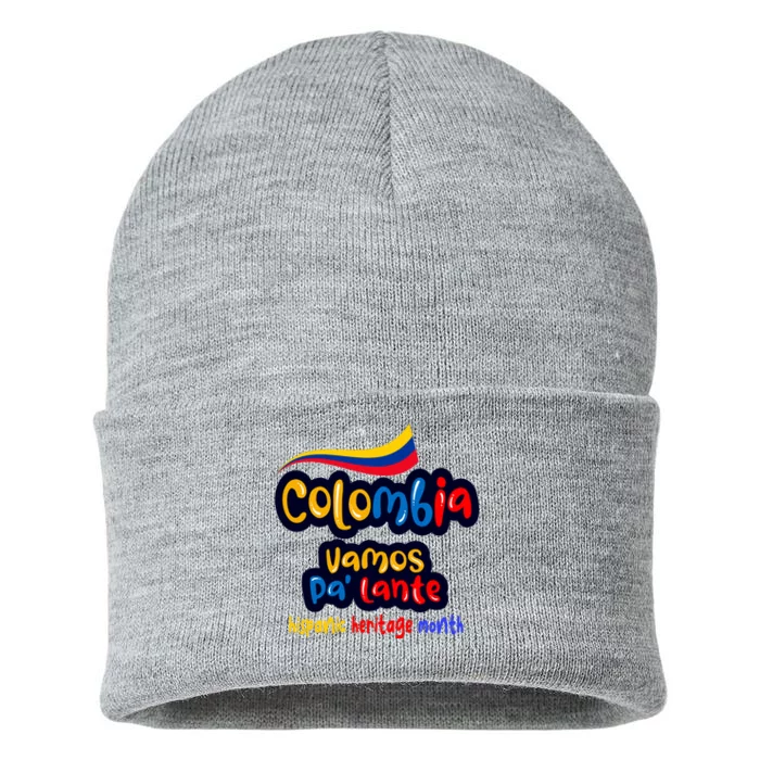 Colombia Hispanic Heritage Sustainable Knit Beanie