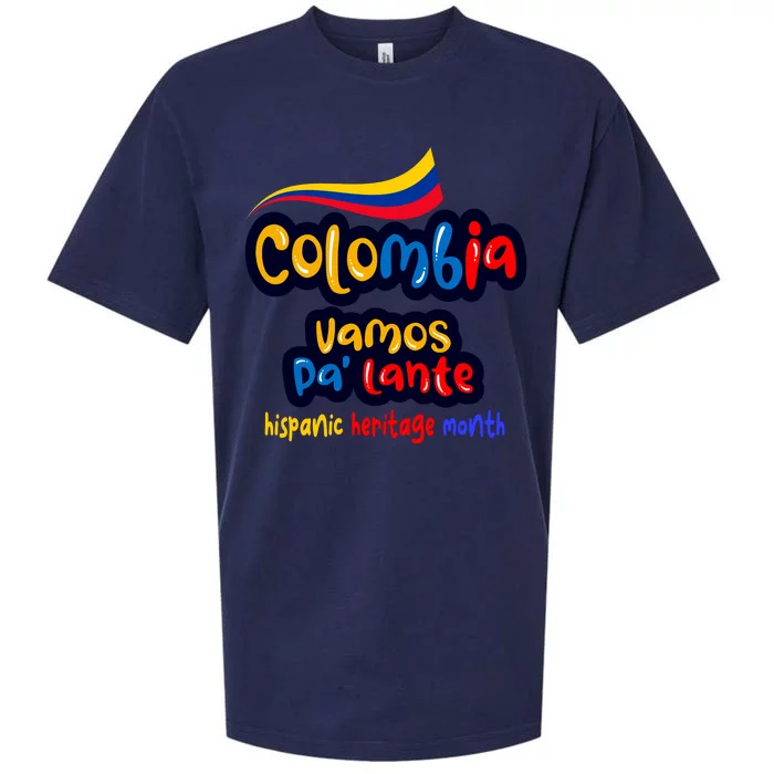 Colombia Hispanic Heritage Sueded Cloud Jersey T-Shirt