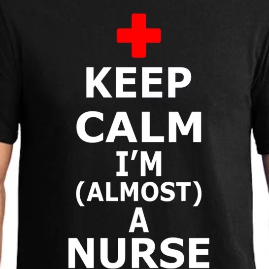 Cna Hospital Health Rn Medicine Keep Calm Im Almost A Nurse Gift Pajama Set