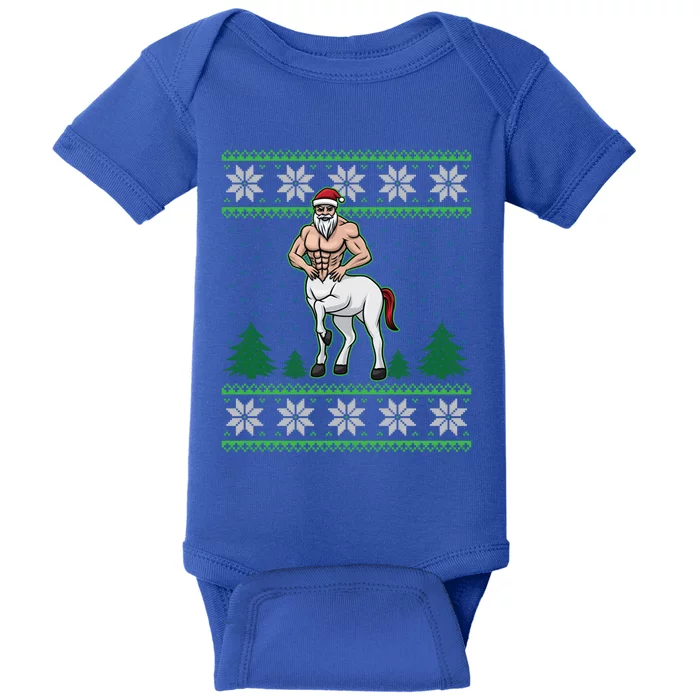 Centaur Half Half Horse Greek Mythology Cool Christmas Gift Baby Bodysuit