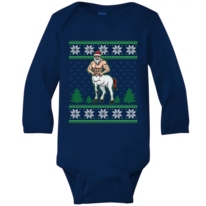 Centaur Half Half Horse Greek Mythology Cool Christmas Gift Baby Long Sleeve Bodysuit