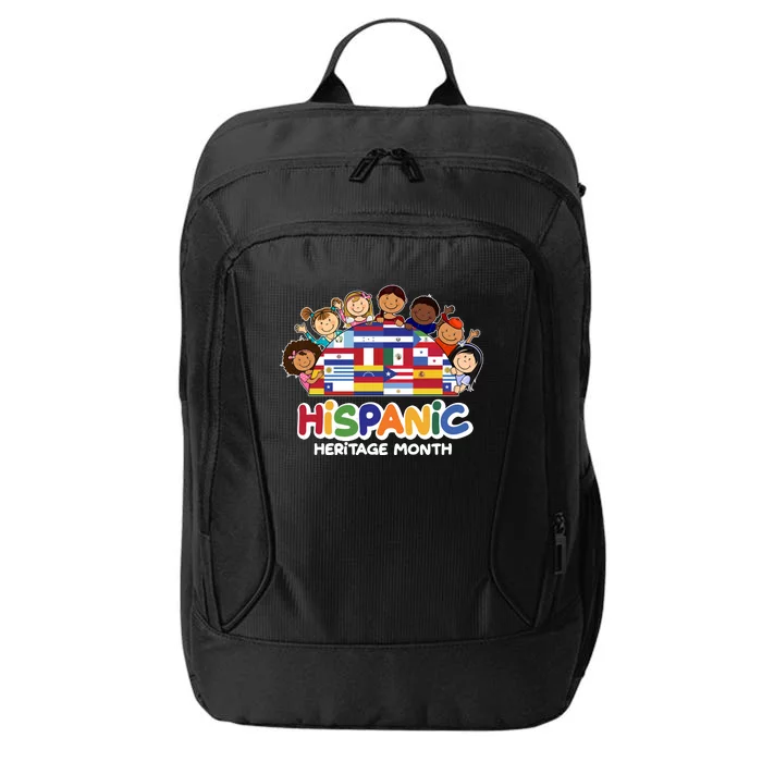 Cute Hispanic Heritage Month City Backpack