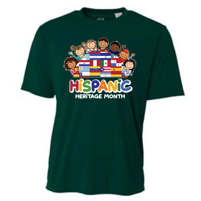 Cute Hispanic Heritage Month Cooling Performance Crew T-Shirt