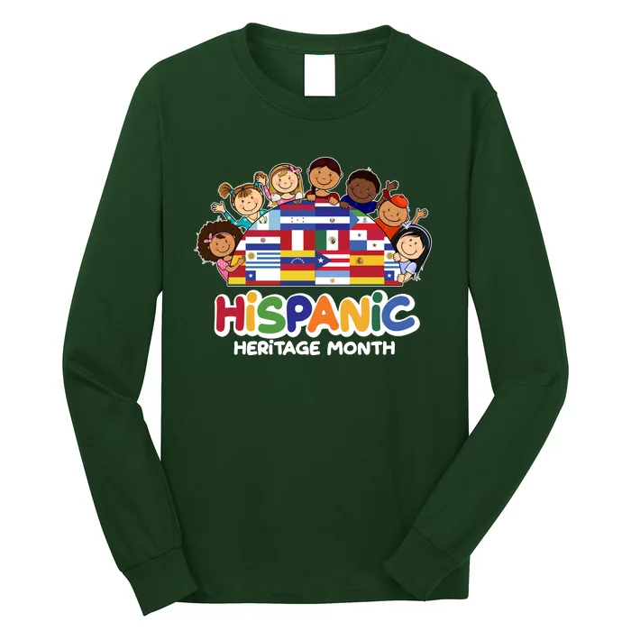 Cute Hispanic Heritage Month Long Sleeve Shirt