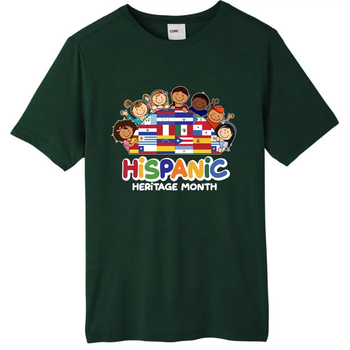 Cute Hispanic Heritage Month ChromaSoft Performance T-Shirt