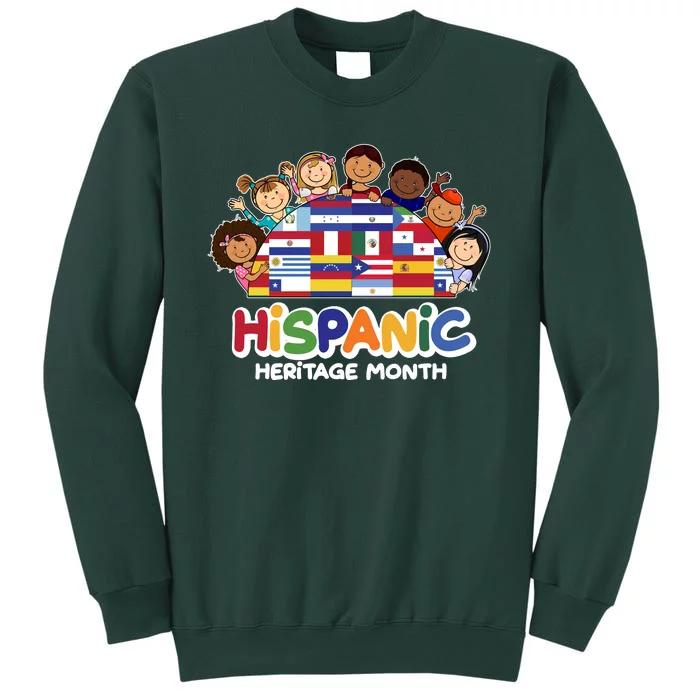 Cute Hispanic Heritage Month Tall Sweatshirt