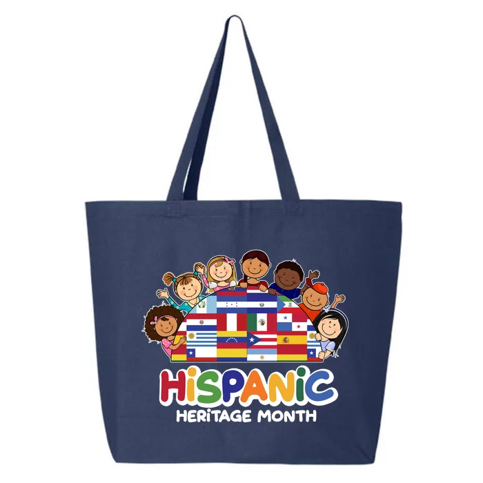 Cute Hispanic Heritage Month 25L Jumbo Tote