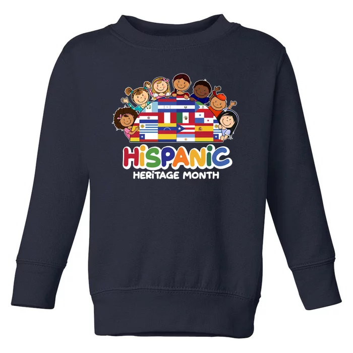 Cute Hispanic Heritage Month Toddler Sweatshirt