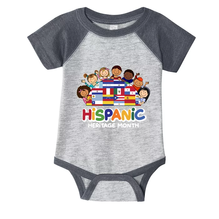 Cute Hispanic Heritage Month Infant Baby Jersey Bodysuit