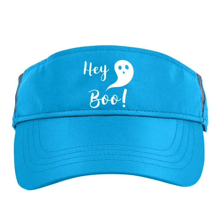 Cute Halloween Hey Boo Gift Adult Drive Performance Visor