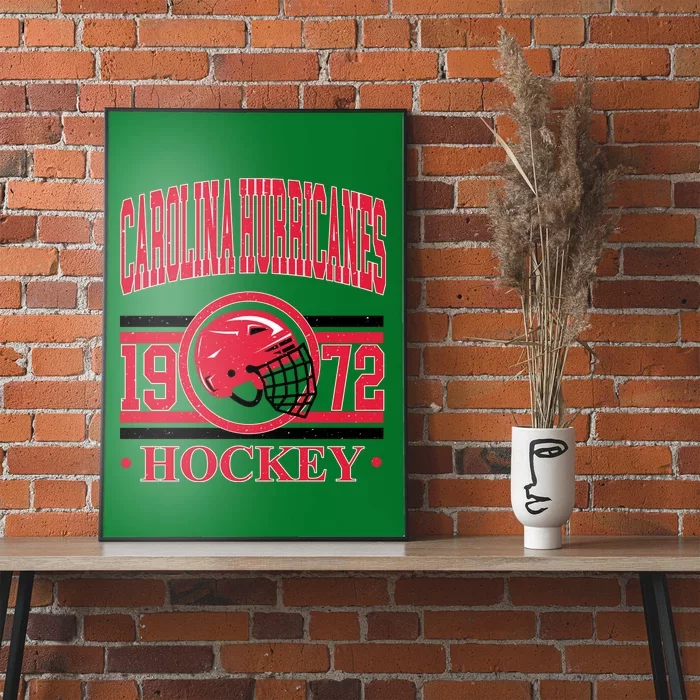 Carolina Hurricanes Hockey Team Supporter Poster