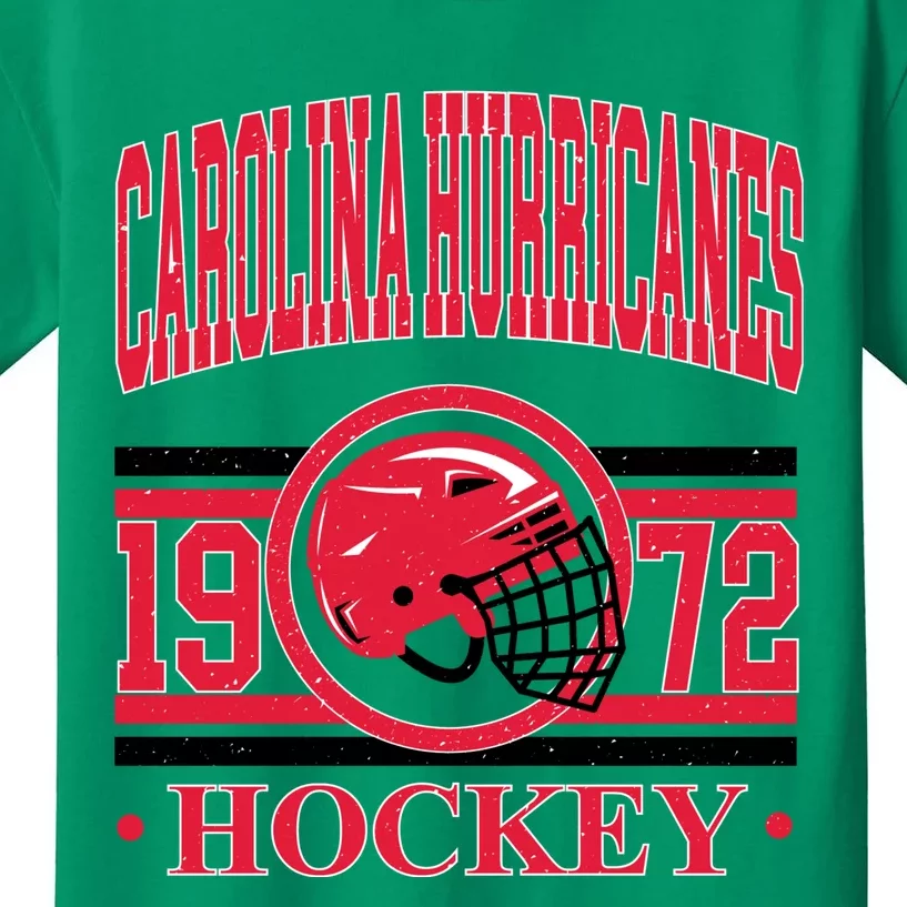 Carolina Hurricanes Hockey Team Supporter Kids T-Shirt