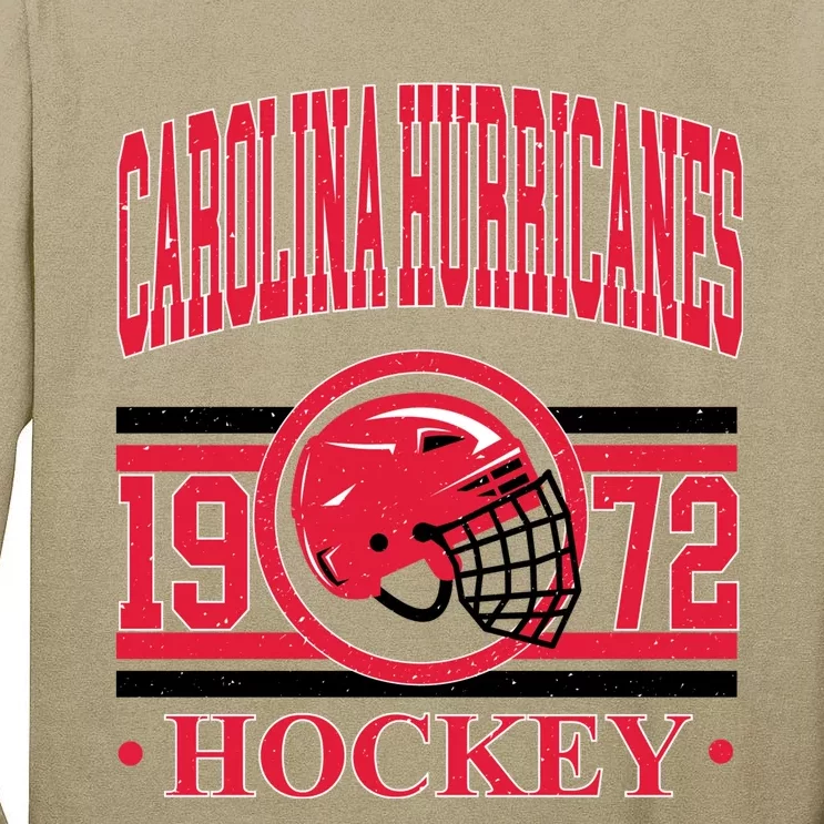 Carolina Hurricanes Hockey Team Supporter Tall Long Sleeve T-Shirt