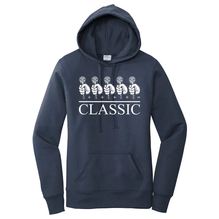 Classic Hip Hop Mic Women's Pullover Hoodie