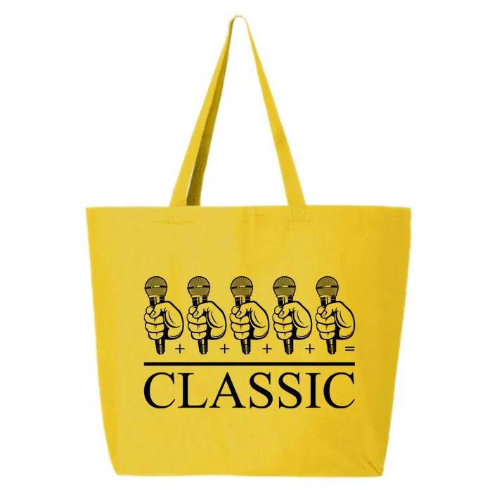 Classic Hip Hop Mic 25L Jumbo Tote