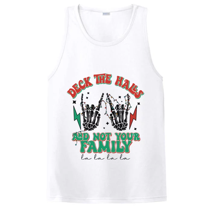 Christmas Happy Holidays Funny Christmas Family Performance Tank