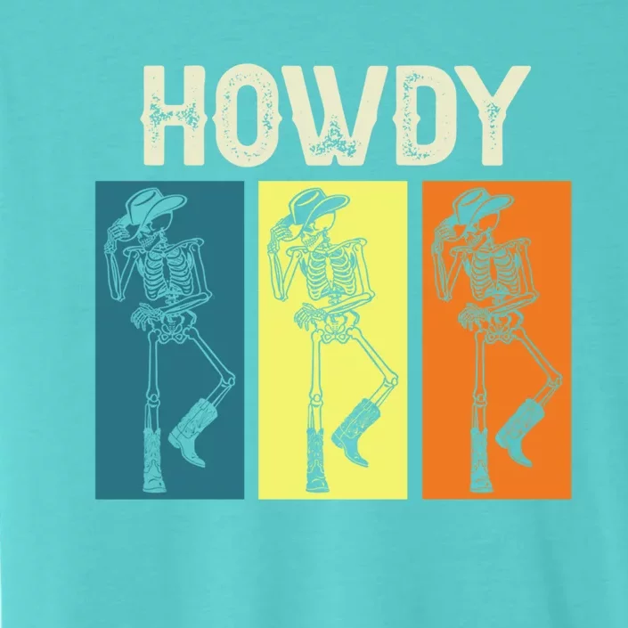 Cow Howdy Horse Rider Western Cool Derby Horse Racing Gift ChromaSoft Performance T-Shirt