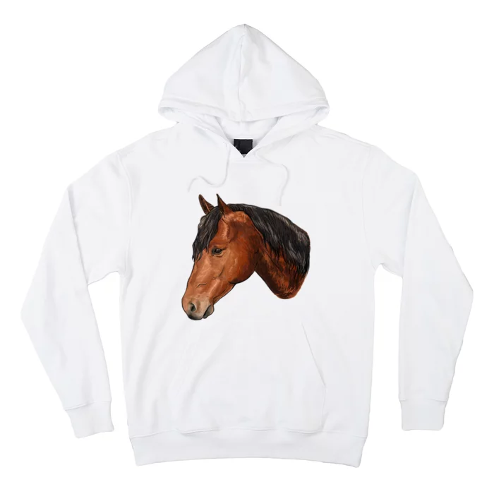 Cute Horse Head Hoodie