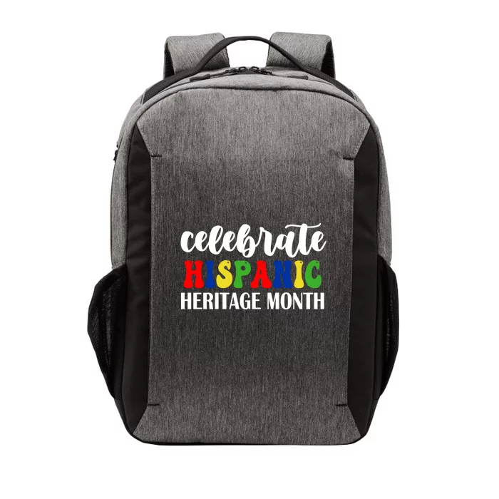 Celebrate Hispanic Heritage Month Vector Backpack