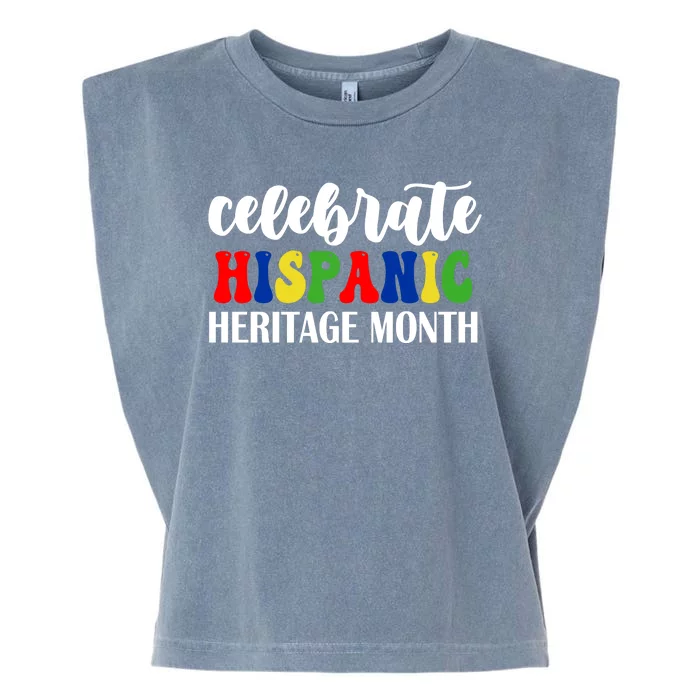 Celebrate Hispanic Heritage Month Garment-Dyed Women's Muscle Tee