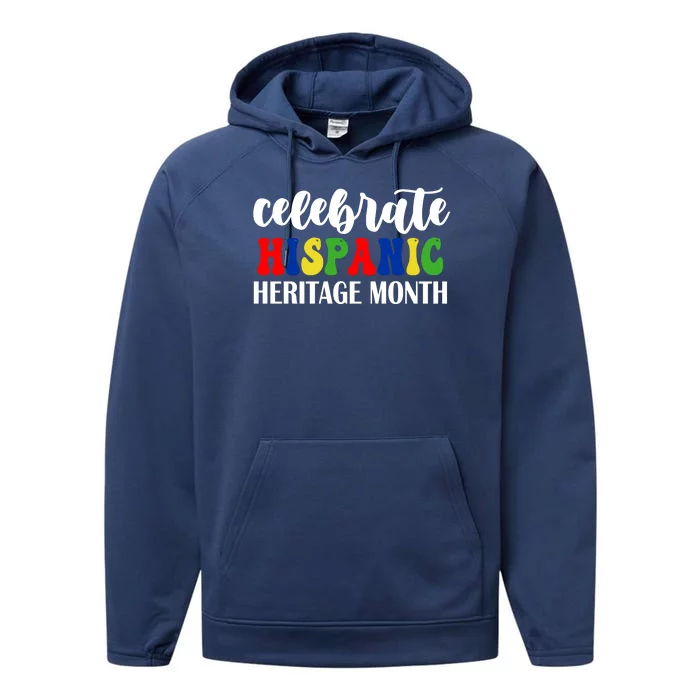 Celebrate Hispanic Heritage Month Performance Fleece Hoodie