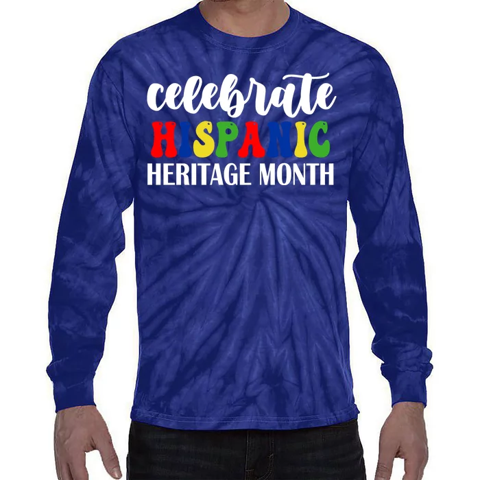 Celebrate Hispanic Heritage Month Tie-Dye Long Sleeve Shirt